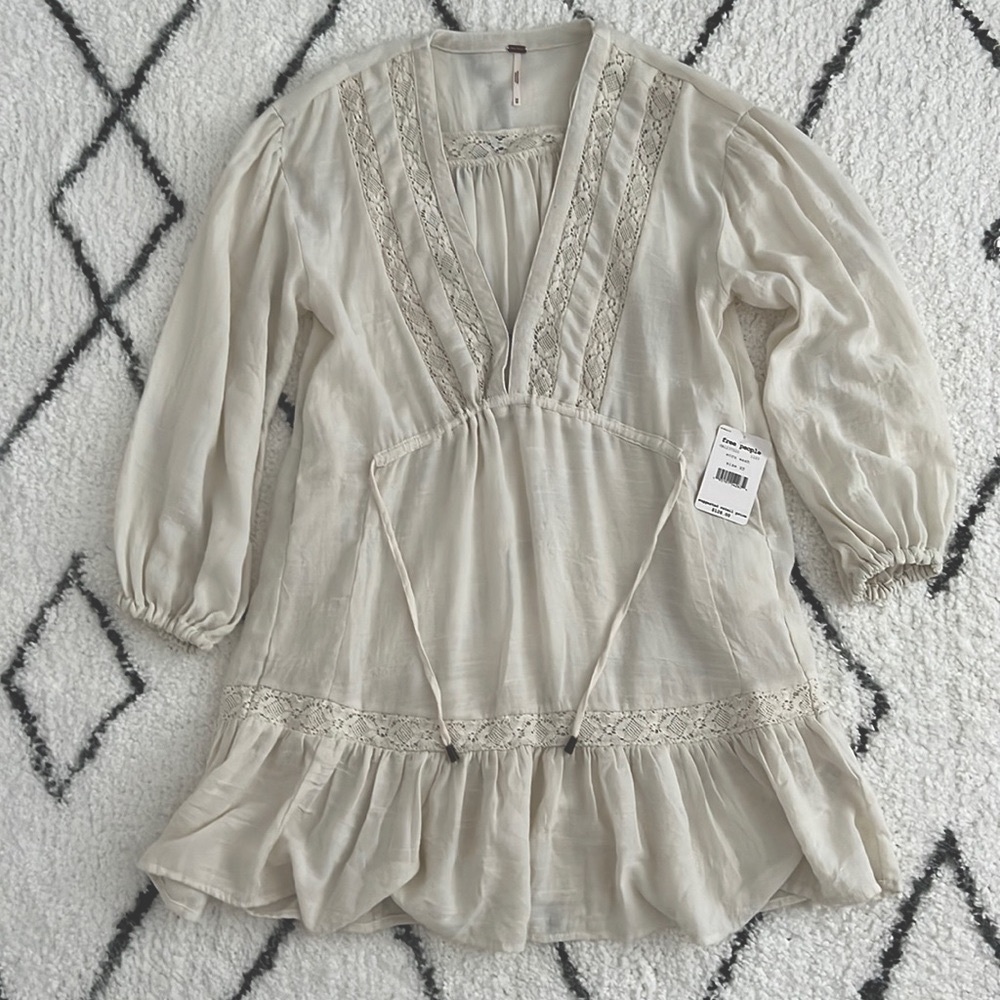 Free People Rugged Beauty Swing Dress XS